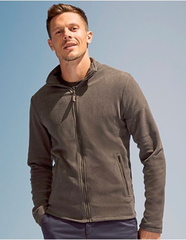 S-02093-Mens Plain Fleece Jacket Norman
